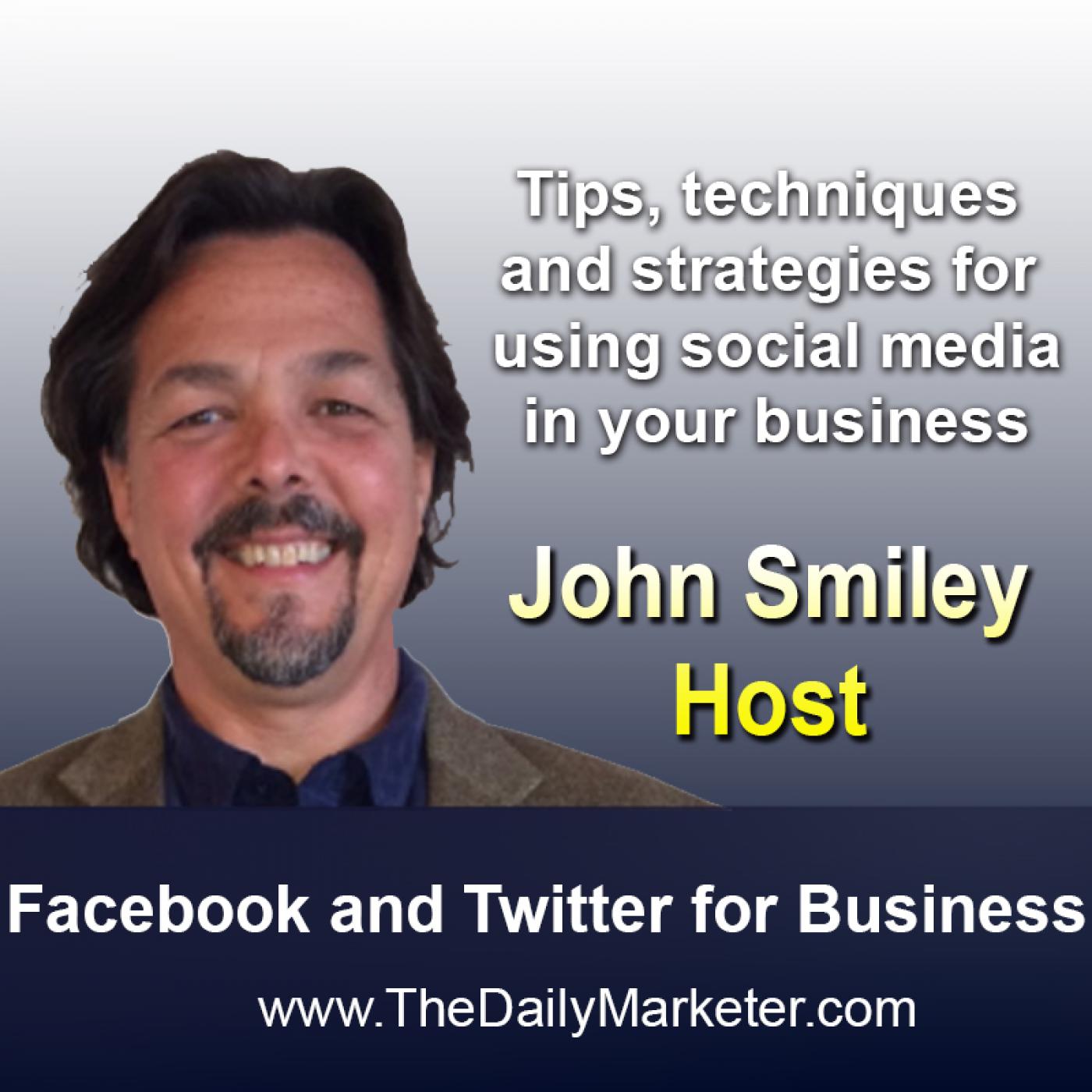 Facebook and Twitter for Business Podcast artwork